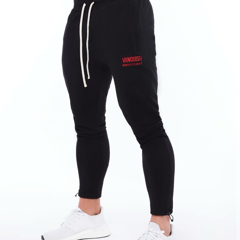 Vanquish black joggers new size large